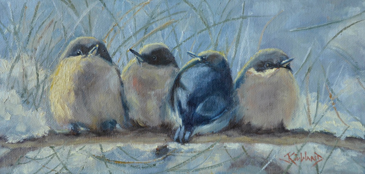 Nestled Together 6x10 $420 at Hunter Wolff Gallery